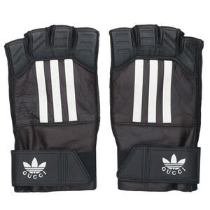 Gucci X Adidas 718430 4sabq Football Leather Gloves Men's S